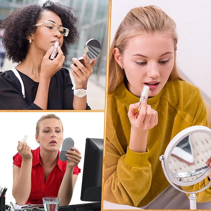 Dunzy 50 Pcs Thank You Gift Lip Balm Bulk Baby Shower Party Favors Bridal Shower Favor Lip Care with Assorted Fruit Flavors Thank You Lipstick for Guest Basket Gift Stuffer (Leaf)-Velvo Beauty