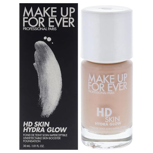 HD Skin Hydra Glow - 1R12 Cool Ivory by Make Up For Ever for Women - 1 oz Foundation-Velvo Beauty