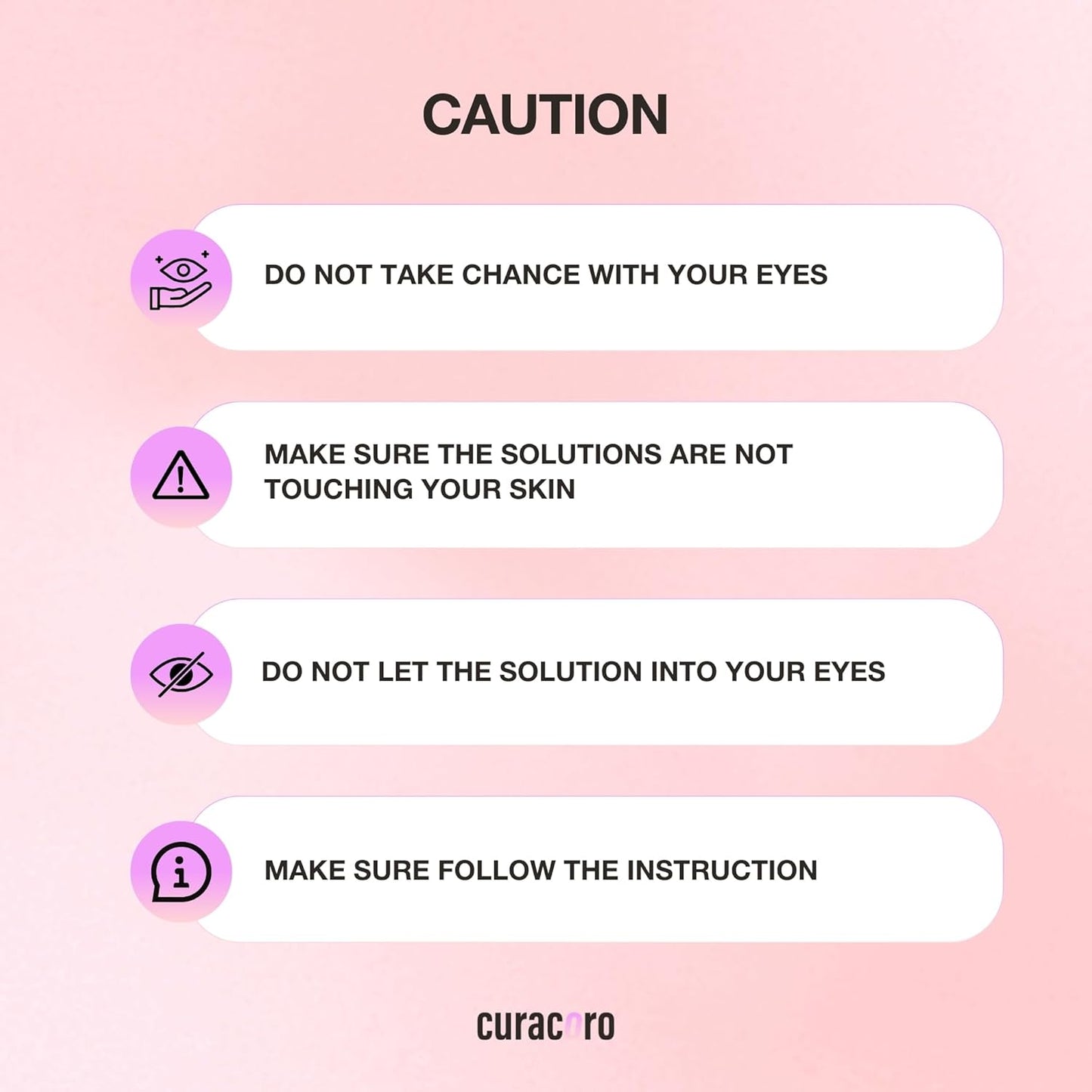 Curacoro Lash Lift Fixation Lotion - Professional Eyelash Perm Kit, Semi-Permanent Lash Curling, Nourishing Collagen, Hygiene Safe & Easy to Clean, Professional Use (Step 3)-Velvo Beauty