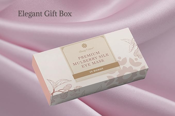 Silk Eye Mask for Sleeping (Rose Water)-Velvo Beauty