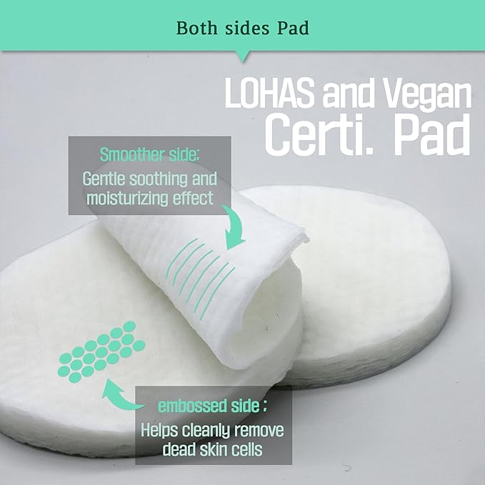 Apple AHA Essence Pad, Green Apple, with AHA, Toner pad, Soothing and Peeling, 60 vegan sheets-for sensitive skin, Hydrating care-Velvo Beauty