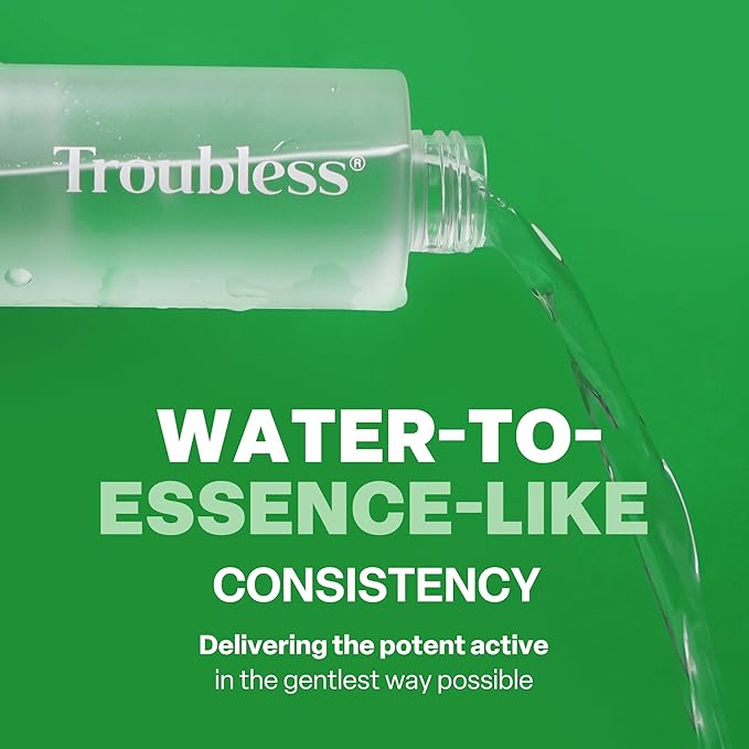 Troubless Mild Clear Toner Essence - Tea Tree Facial Toner for All Skin Types | Hydrating Skin Toner, Daily Skin Care (6.76 fl oz)-Velvo Beauty