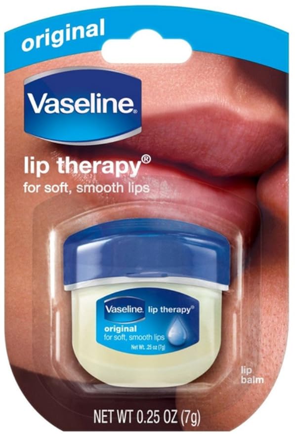 Vaseline Lip Therapy Original Mini, 0.25 ounces (Pack of 4)-Velvo Beauty