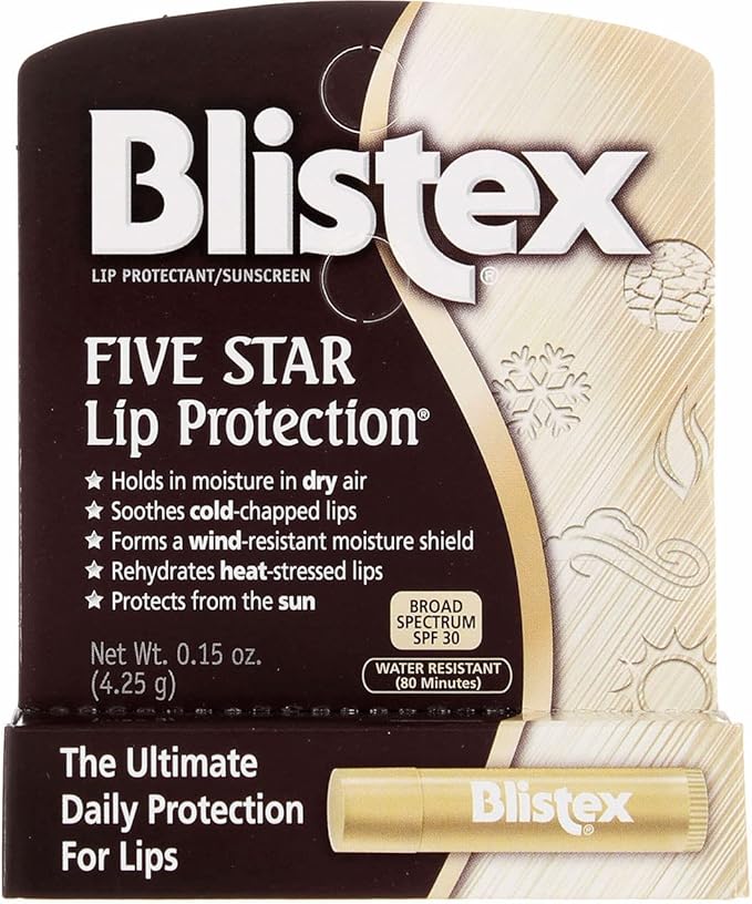 Blistex 5 Star Lip Protct Size .15oz, 3 pack-Velvo Beauty