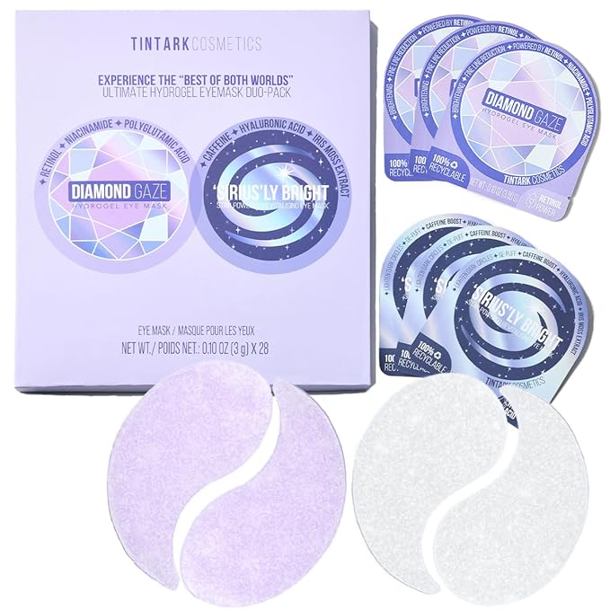 ULTIMATE HYDROGEL EYE MASK 28 Pairs Under Eye Patches, Rejuvenate Eye Area Reduce Dark Circles Puffiness, Tiredness Bags, Gel Pads Brightening, Plumps Fine Lines-Velvo Beauty