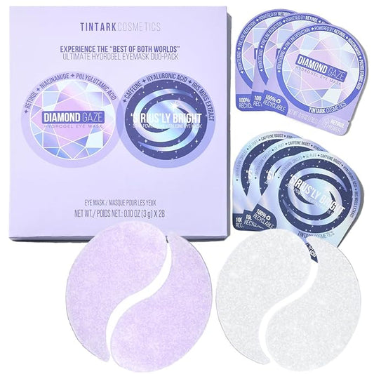 ULTIMATE HYDROGEL EYE MASK 28 Pairs Under Eye Patches, Rejuvenate Eye Area Reduce Dark Circles Puffiness, Tiredness Bags, Gel Pads Brightening, Plumps Fine Lines-Velvo Beauty