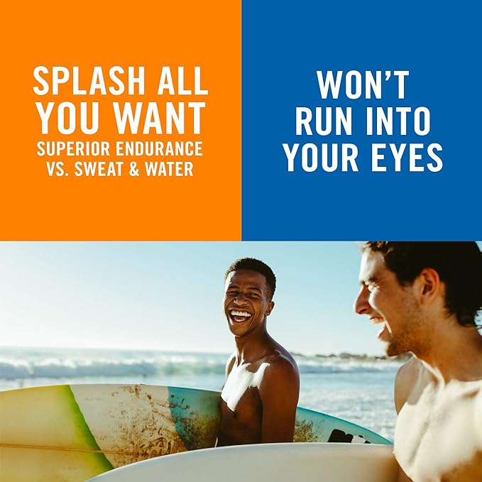 Banana Boat Kids Sport Sunscreen Stick SPF 50 Travel Size 0.5oz & Sport Ultra Sunscreen Lotion SPF 50 Family Size 12oz-Velvo Beauty