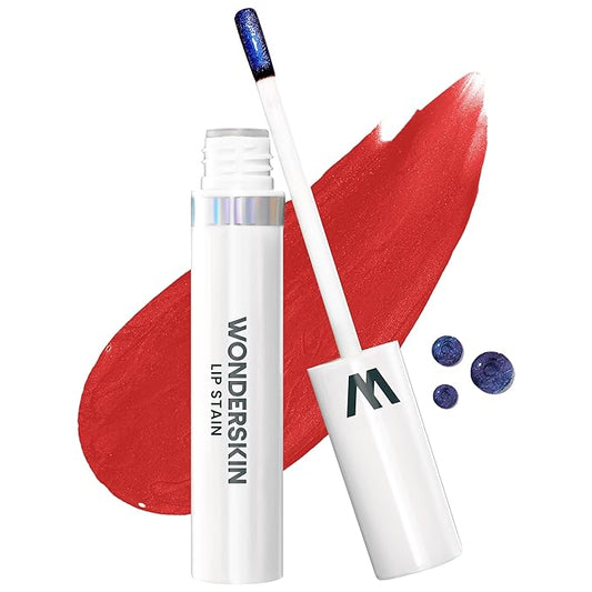 Wonderskin Wonder Blading All Day Lip Stain Peel Off Masque - Long Lasting, Waterproof and Transfer Proof Red Lip Tint, Matte Finish Peel Off Makeup (Hayley Masque)-Velvo Beauty