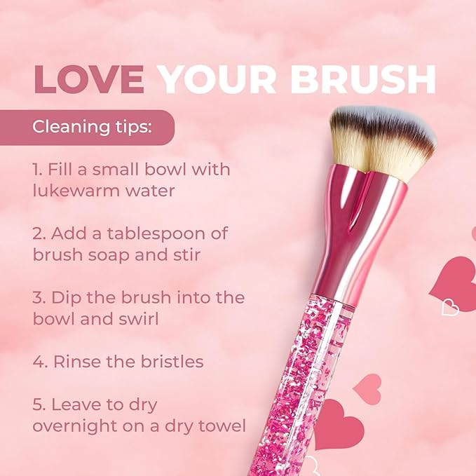Blending Liquid Makeup Foundation Brush - Kabuki Contour Brush, Face Buffing Brush With Pro Quality Synthetic Dense Bristles For Stippling Mineral Cream, Powder, Blush-Velvo Beauty
