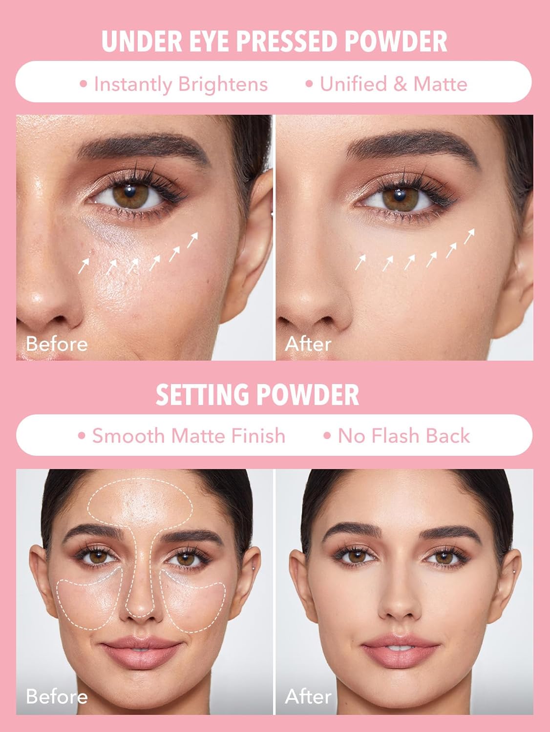 SHEGLAM Insta-Ready Face Powder Loose Under Eye Setting Powder-Bubblegum-Velvo Beauty