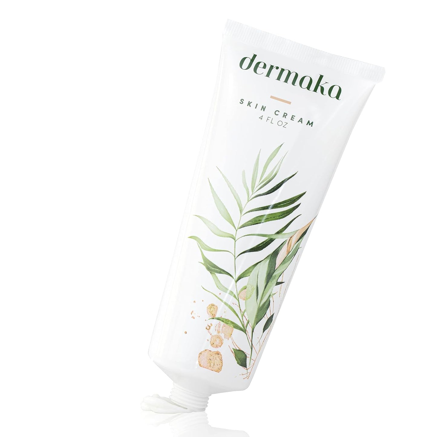 Dermaka All-Natural Skin Soothing Cream 4 Ounce – Moisturizing Lotion with Arnica, Green Tea, Chamomile & Vitamin E – Hydrating, Fast-Absorbing & Non-Greasy Formula for Healthy-Looking Skin-Velvo Beauty