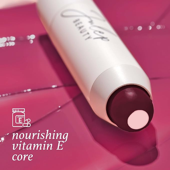 Julep It's Balm: Tinted Lip Balm + Buildable Lip Color - Vamped Up - Natural Gloss Finish - Hydrating Vitamin E Core - Vegan-Velvo Beauty