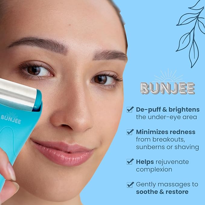 Bunjee Ice Roller For Face Eyes Wrinkles Puffiness Skin Care Beauty Product Men & Women Gift-Velvo Beauty