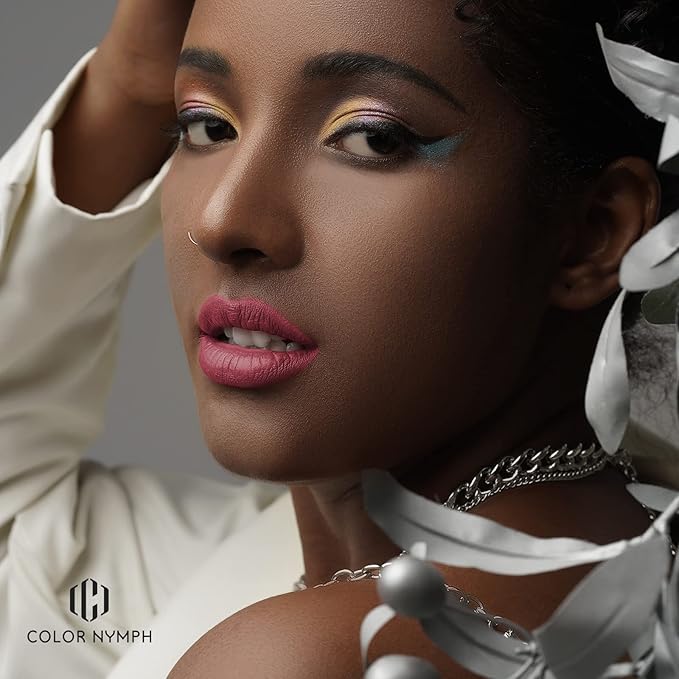 Color Nymph All-in-One Makeup Kit - Perfect Set for Women, Teens, and Beginners! Travel-Friendly Palette with 24 Eyeshadows, Lip Glosses, Brushes, and Mirror - Your Ultimate Makeup Solution!-Velvo Beauty