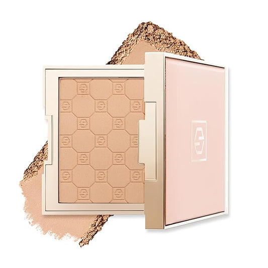 Jouer Soft Focus Hydrate & Setting Powder - Pressed Powder with Matte Finish - Blurring Powder for Fine Lines and Pores - Set Face Makeup Foundation or Concealer - Light-Velvo Beauty