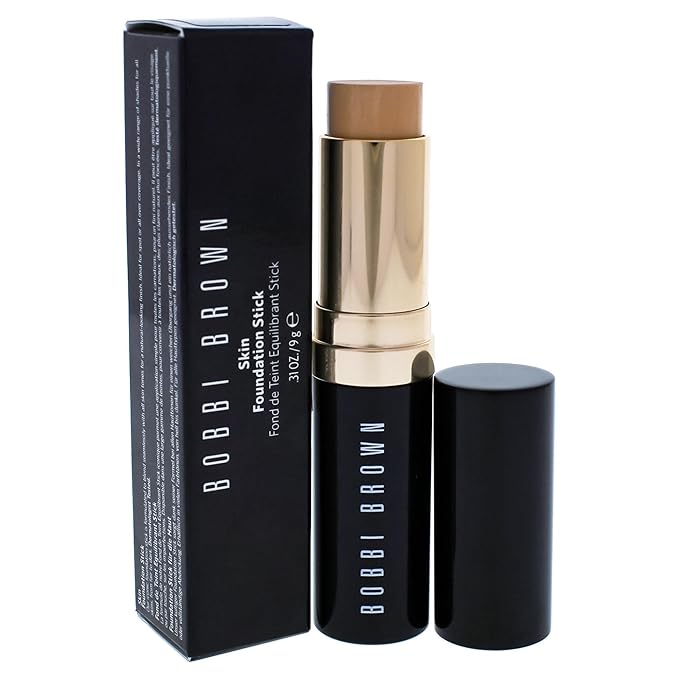 Bobbi Brown Skin Foundation Stick, 0-5 Warm Porcelain, 0.31 Ounce-Velvo Beauty