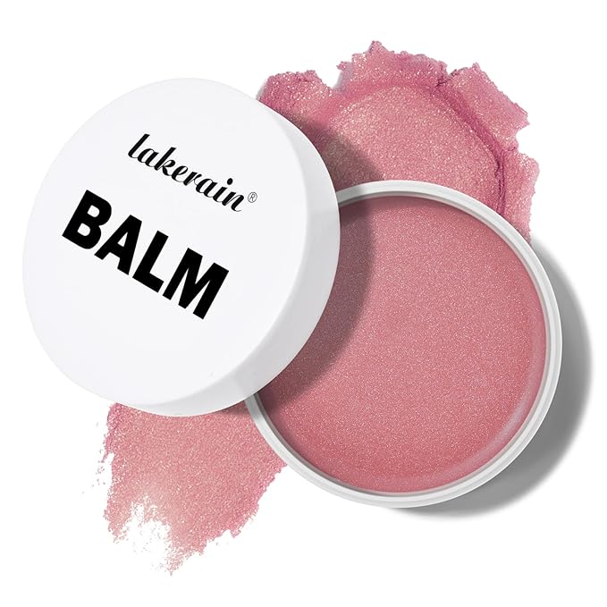 KYDA Miracle Glow Balm, Glow Tinted Blush Balm, Multiuse Face Balm for Cheek Lips Eyes, Hydrating Cream Blush, Blendable Lightweight, Shimmer Blusher, Pink Camellia, 1.76 oz-Velvo Beauty