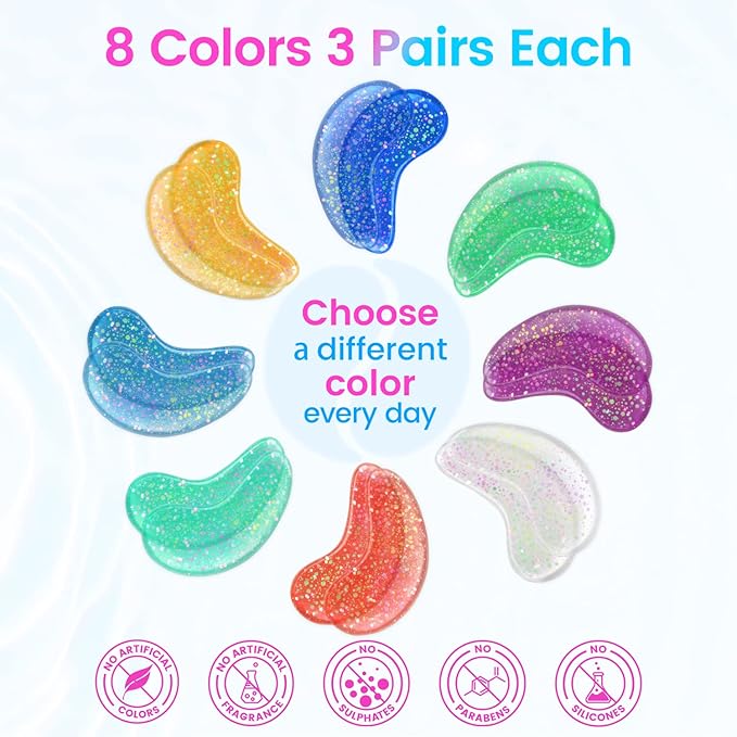 Under Eye Patches (32 Pairs) - Collagen-Infused, Anti-Puffiness & Dark Circle Treatment - Luxurious Skincare for Under Eye Bags & Fine Lines, Gifts for Women-Velvo Beauty