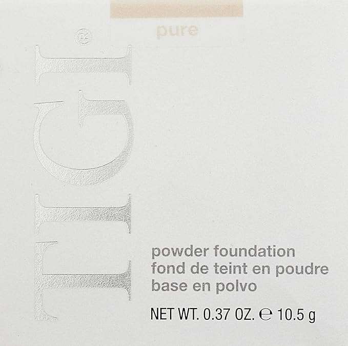 TIGI Cosmetics Powder Foundation, Pure, 0.37 Ounce-Velvo Beauty