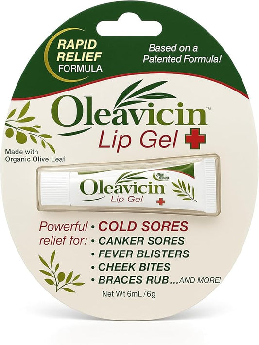 All Natural & Organic Fever Blister & Cold Sore Treatment & Relief Ointment Gel 1.3oz(3.8)-Velvo Beauty