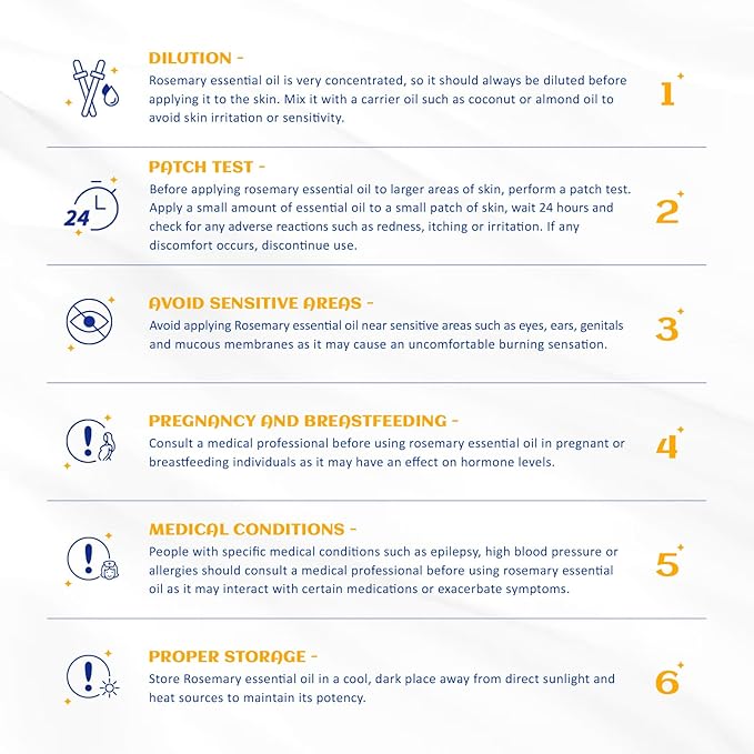 HIQILI Rosemary Oil for Hair Growth, Skin, Scalp, 100% Pure Natural, Add to Shampoo & Conditioner - 0.33 Fl Oz/10 ML-Velvo Beauty