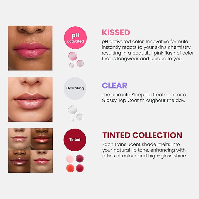 Wonderskin Lip Oil Rehab Serum - Tinted Lip Oil, Hydrating, Moisturizing, and Non-Sticky Deep Red Tint Serum for Dry Lips (Honey)-Velvo Beauty