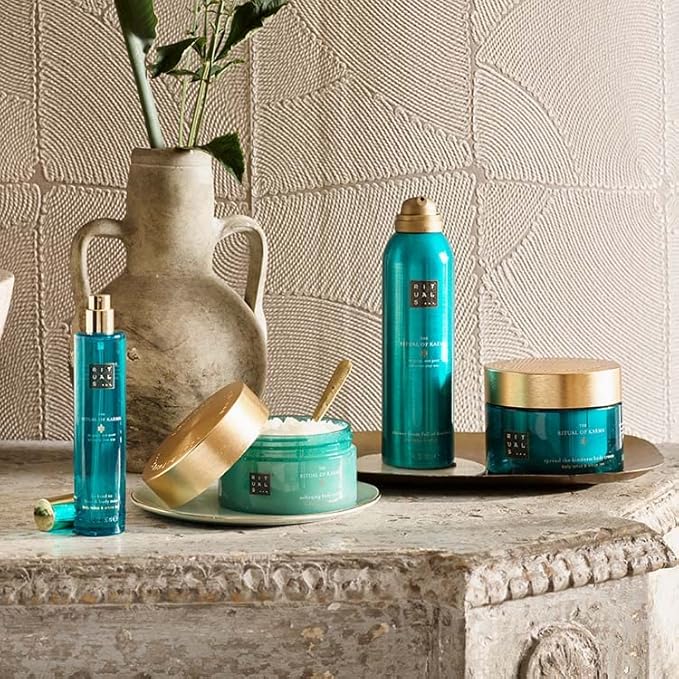 RITUALS Karma Soothing Hair & Body Mist - Body Spray with Holy Lotus & White Tea - 1.6 Fl Oz-Velvo Beauty