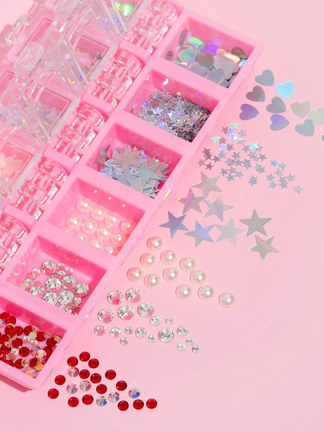 Euphoria makeup kit with glitter and gems/Professional makeup set-Velvo Beauty