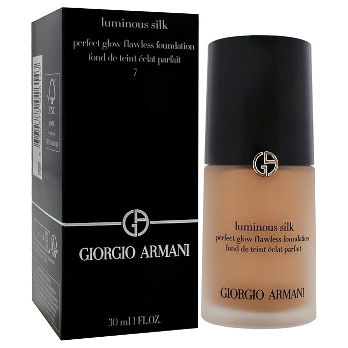 Luminous Silk Foundation - 7 Medium to Tan-Peach by Giorgio Armani for Women - 1 oz Foundation-Velvo Beauty