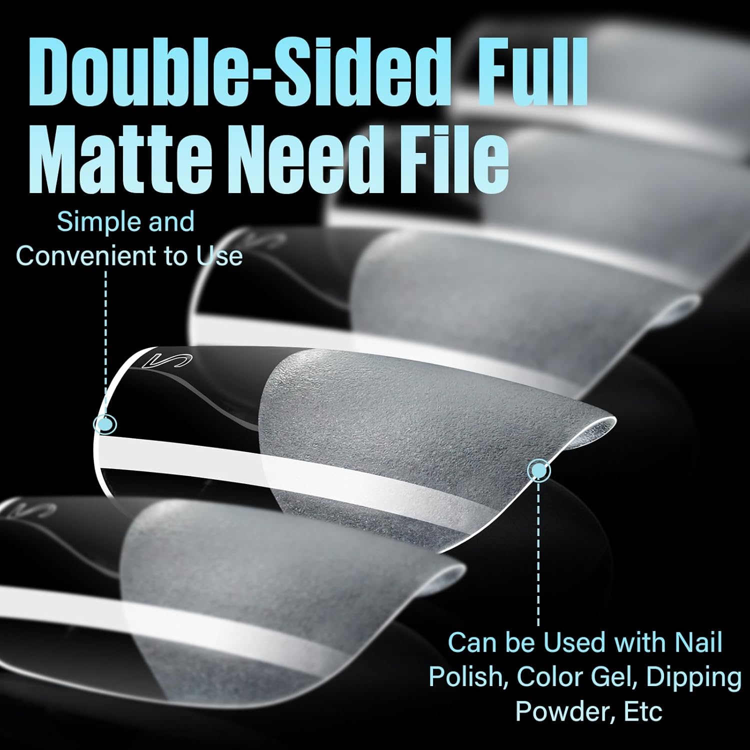 TOMICCA Extra Short Square Nail Tips,Fake Nails Half Matte Acrylic Gel Nail Tips 240Pcs Full Cover False Nails 12 Sizes for Nail Extension Home DIY Salon-Velvo Beauty