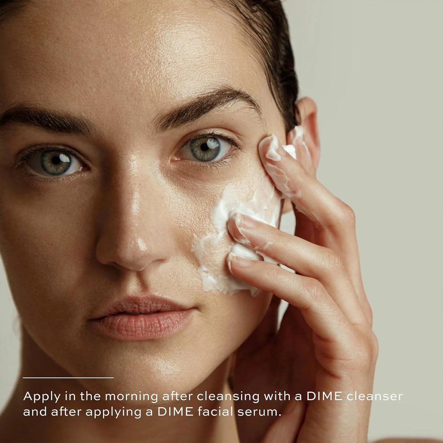 Dime Beauty Dewy Day Cream, Morning Face Moisturizer with Rosehip Oil and Tremella Snow Mushroom, 1.7 oz / 50 ml-Velvo Beauty