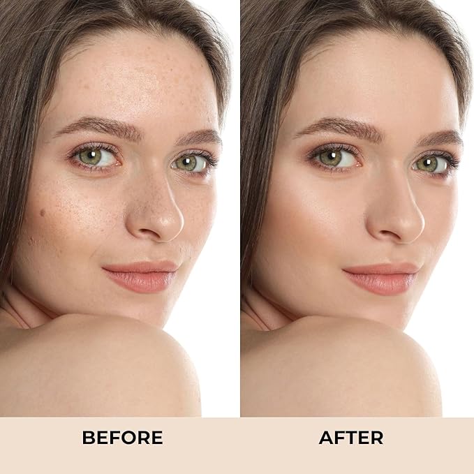 M. Asam MAGIC FINISH Supercharge Serum Foundation True Beige (1.01 Fl Oz) - Moisturizing Make Up & Firming Face Serum In One, Anti-aging CC Cream With Optimal Coverage & Hyaluronic Acid-Velvo Beauty