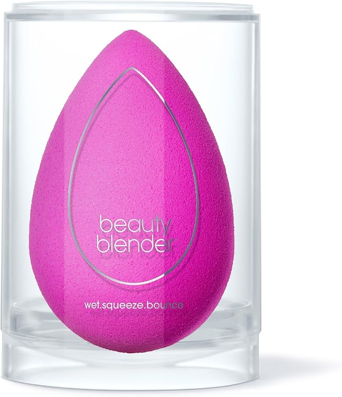 Beautyblender® | Electric Violet Beauty Blender Makeup Sponge, Super-Soft Foam Easily Blends Foundations, Powders & Creams, Made in USA, Reusable, Washable, Streak Free Application, Vegan-Velvo Beauty