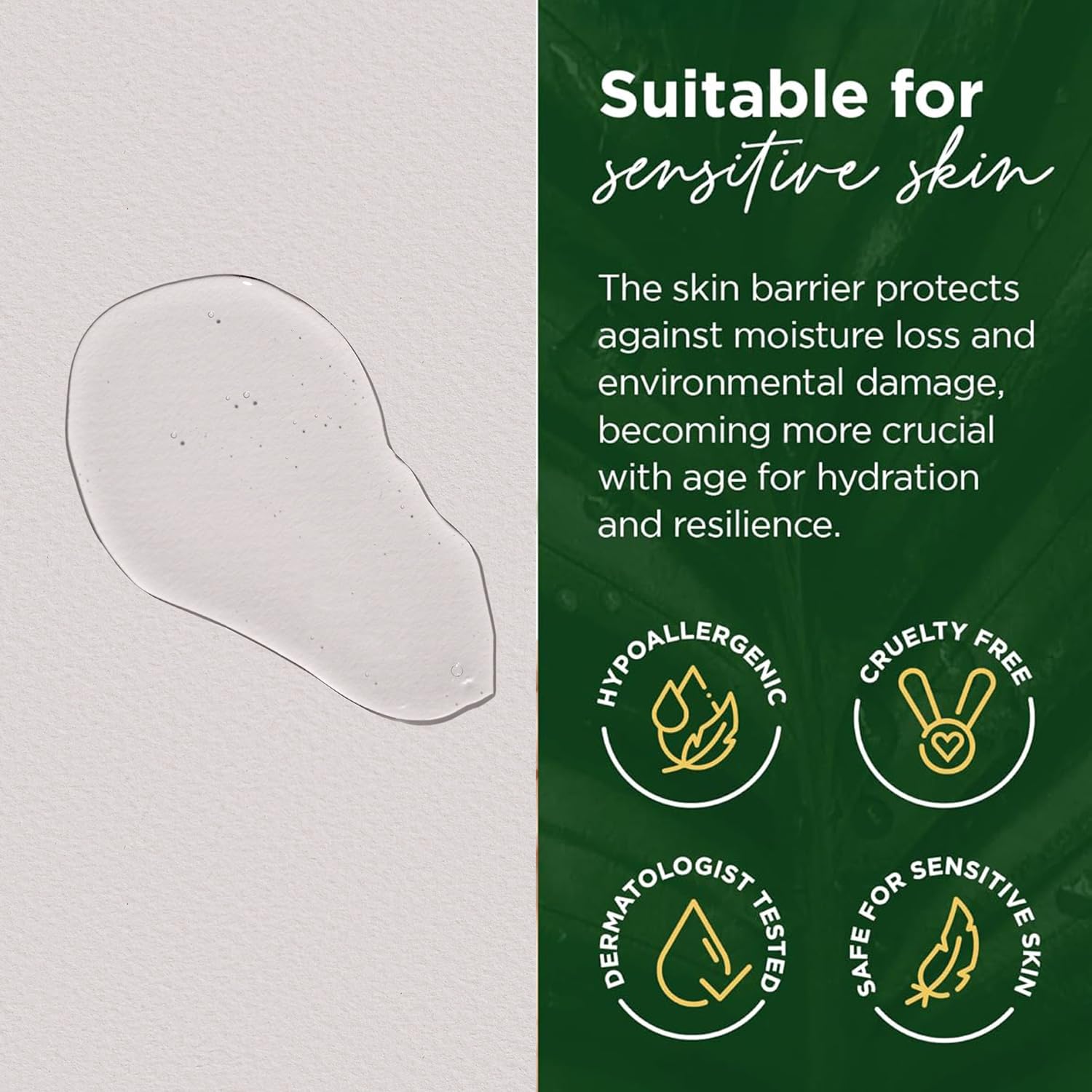 Tree of Life Beauty Ceramide Serum Complex - Skin Barrier Serum with Hemp Seed Oil - Nourishing Barrier Serum with Hyaluronic Acid, Niacinamide and Colloidal Oatmeal - Hydrating Serum for Face 1 Fl Oz-Velvo Beauty