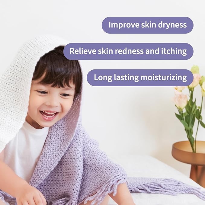 Moisturizing Face Cream, Deep Moisturizing Baby Face Cream for Dry,Eczema Prone & Sensitive Skin,Soothes Irritation & Promotes Healing,Repairs & Rehydrates Dry Skin-Velvo Beauty