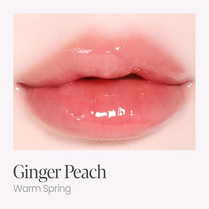 Espoir Couture Lip Tint Glaze #17 Ginger Peach 0.14oz | Volumizing Lip Stain with Syrupy Shine | Long-Lasting & Vibrant Color for Radiant Lip Look | Moisturizing & Glossy Lip Tint | Korean Lip Makeup-Velvo Beauty