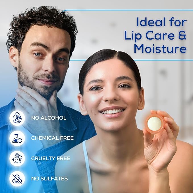 SoftBeso Lip Balm (Rose Gold-Vanilla) Flavored Lip Care | Lip Balm for Beautiful, Soft Lips | For Dry and Chapped Lips| Vegan| Clean ingredients-Velvo Beauty