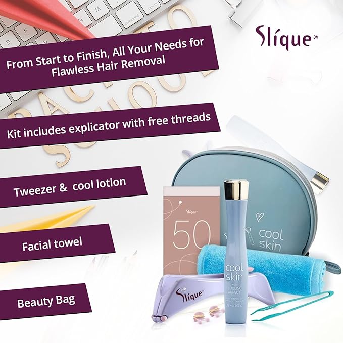 Facial Hair Removal for Women | Beauty Starter Gift Set | Face Hair Removal For Women | Hair Remover for Face Threading Tool | Skin Care Set Routine Kit | Skin Care Routine Kit For Women-Velvo Beauty