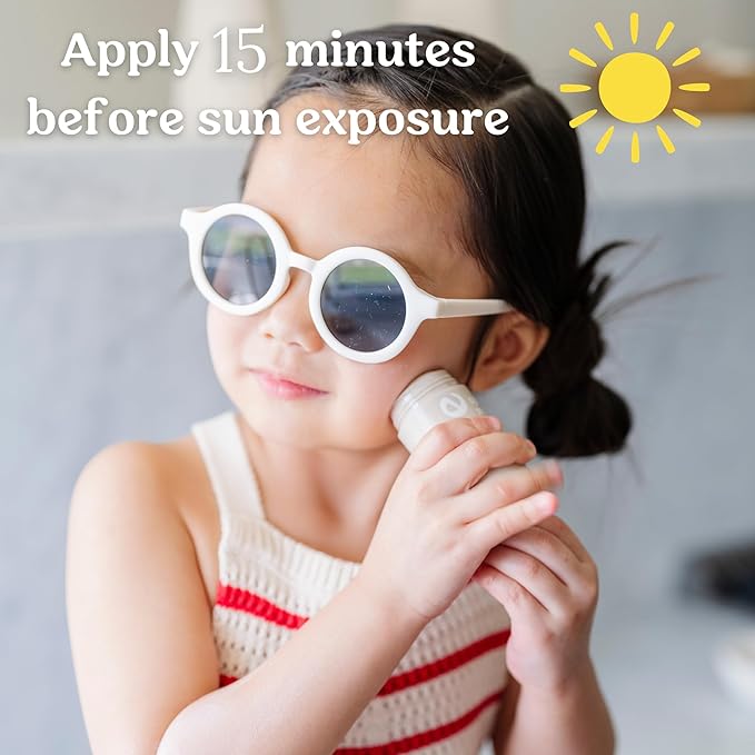 Roe Wellness- Baby Sunscreen Stick SPF 50 Roll-on Stick Clean Ingredients Zinc Oxide | Face & Body UVA & UVB Protection For Toddlers, Newborns-Velvo Beauty