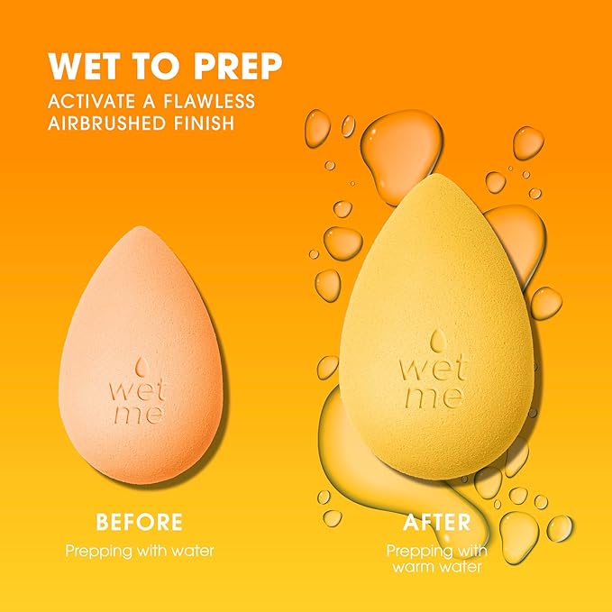 Beautyblender® | Beam Color Changing Beauty Blender Makeup Sponge, Super-Soft Foam Easily Blends Foundations & Creams, Made in USA, Reusable, Washable, Streak Free Application, Heat Activated-Velvo Beauty