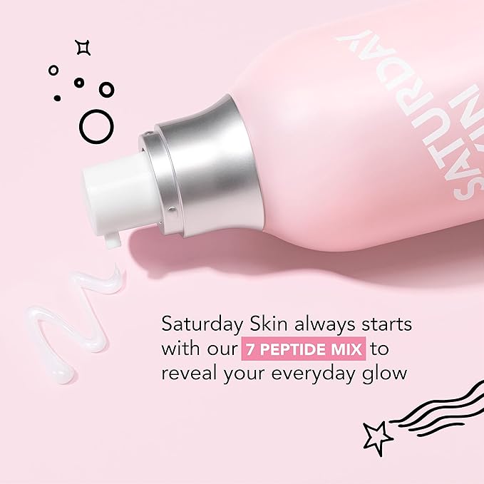 Saturday Skin Wide Awake Brightening Cream Illuminating Eye Cream for Wrinkles, Puffy Eyes+Dark Circles Lightweight, Moisturizing, Deeply Hydrates, Anti Aging Reduce Fine Lines 1.01 Fl Oz (30ml)-Velvo Beauty