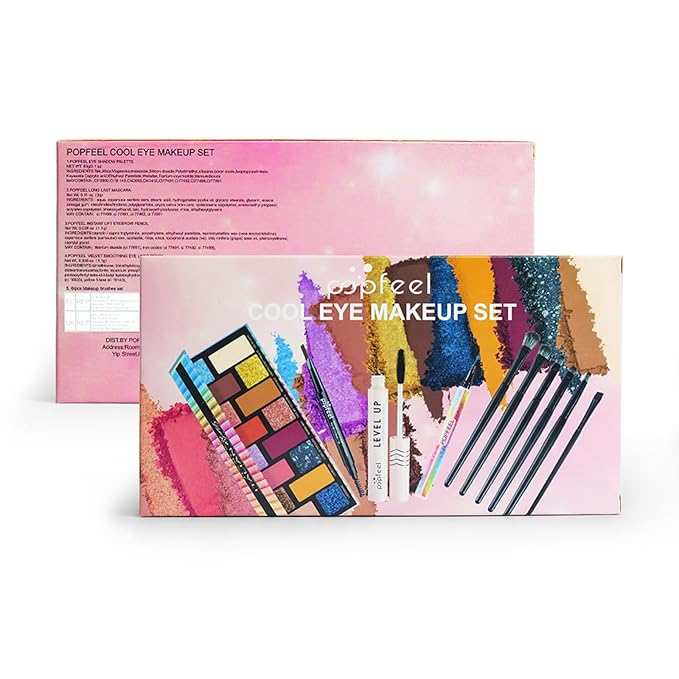 Makeup Kit for Women, All in One Makeup Gift Set for Women and Teen Girl, Full Makeup Kit with Eyeshadow Palette Mascara Eyeliner Pencil Eye Shadow Brush-Velvo Beauty