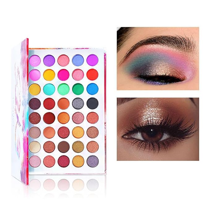All in One Makeup Kit for Women Full Kit, Kit de Maquillaje para Mujer Included 40 Colors Eyeshadow Palette, Brushes, Mascara, Eyeliner, Lipstick Palette, Contour Stick-Velvo Beauty