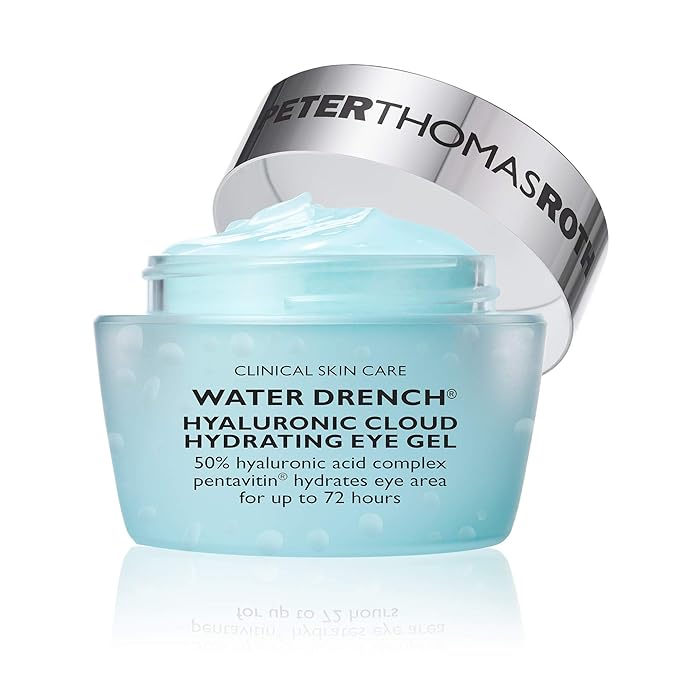 Peter Thomas Roth | Water Drench Hyaluronic Cloud Hydrating Eye Gel | Hyaluronic Acid Eye Gel With Caffeine, for Fine Lines, Wrinkles, Under-Eye Puffiness and Dark Circles-Velvo Beauty