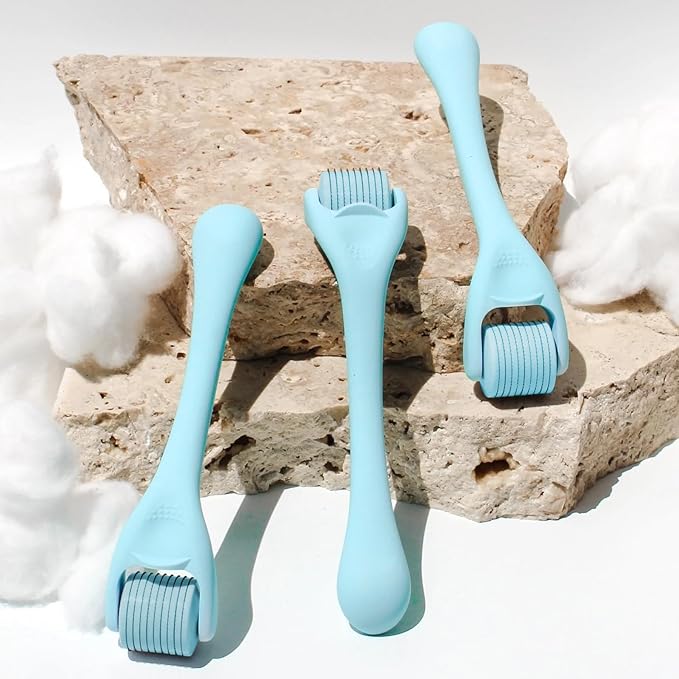 ROSELYNBOUTIQUE Microneedles Derma Roller for Hair Beard Facial Skin Men Women-Velvo Beauty