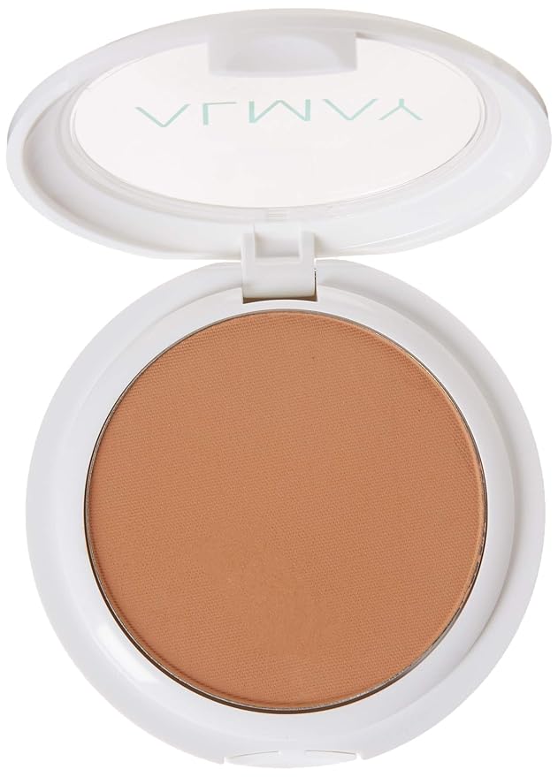 Almay Clear Complexion Pressed Powder, Hypoallergenic, Cruelty Free, Oil Free-Fragrance Free, Dermatologist Tested, 0.28 Ounce-Velvo Beauty