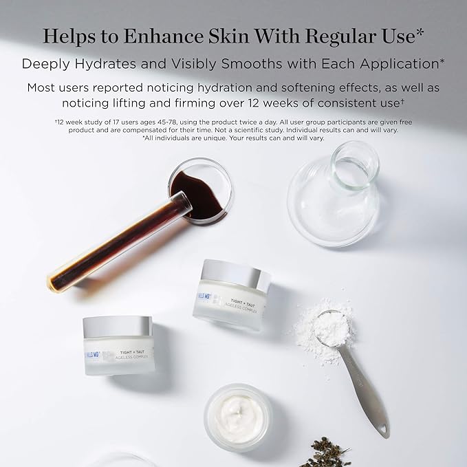 Beverly Hills MD Tight + Taut Ageless Complex – Anti-Aging Face Cream, Hydrating Cream with Peptides and Botanical Extracts – Targets Wrinkles, Fine Lines, and Sagging for a Youthful Glow, 50ml-Velvo Beauty