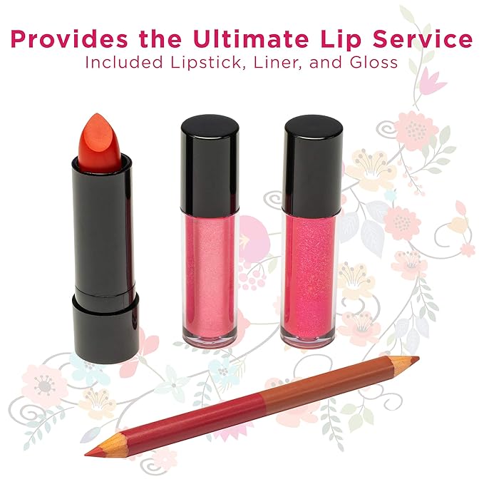 Makeup Kit Gift Set - 41 Eye Shadows, 7 Body Glitters, 1 Lip Liner Pencil, 1 Lipsticks, 4 Blushs, Eye liner pencil, 5 Concealers, 2 Lip Gloss, 5 Bronzers, Mirror-Velvo Beauty