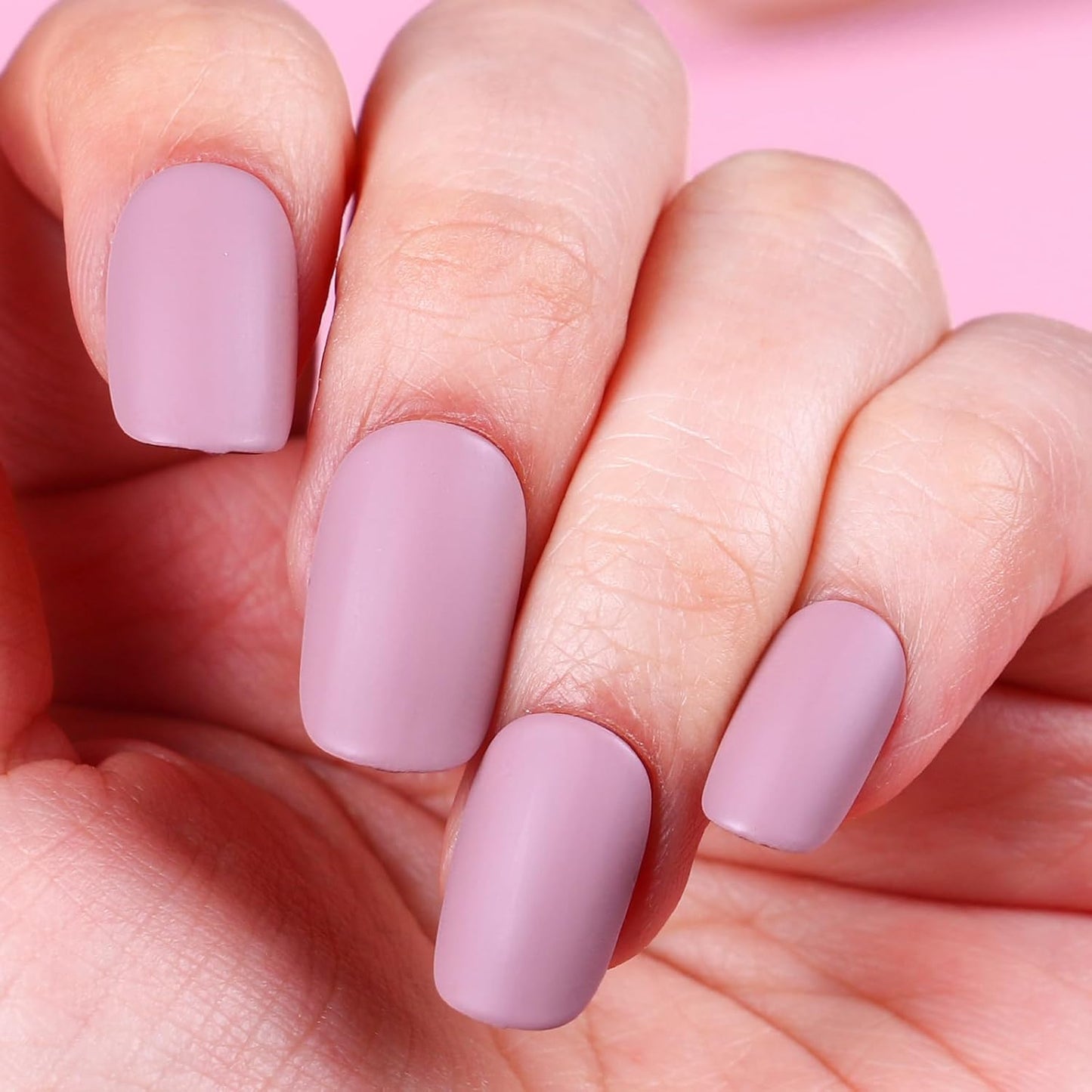 Matte Nail Polish Air Dry Nail Lacquer for Nail Art Varnish, Mist Effect Matte Finish Velvet Nail Polish, 0.35 fl oz (Deep Nude-05, 10 ML)-Velvo Beauty