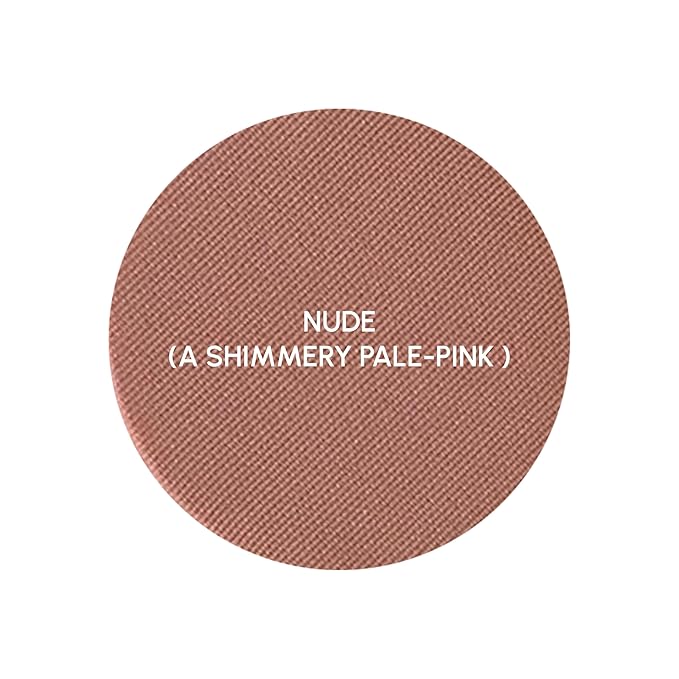 PRIMROSE POWDER BLUSH, Pressed Blush Face Makeup, Buildable Formula, Smooth Finish, Paraben Free, Made in the USA 0.11 oz. (Nude)-Velvo Beauty